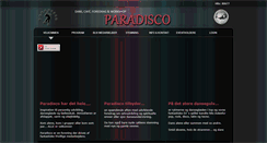 Desktop Screenshot of paradisco.dk