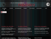 Tablet Screenshot of paradisco.dk